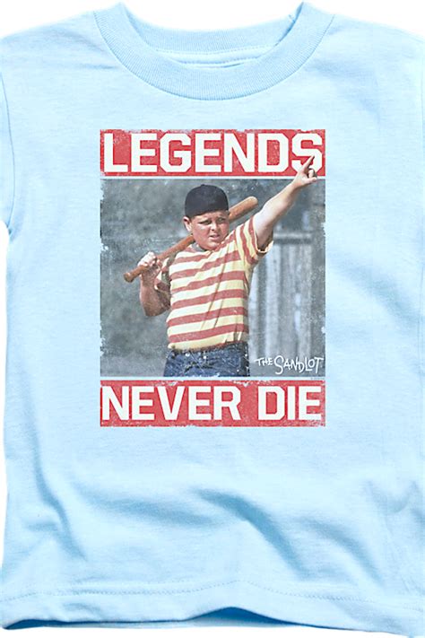 Youth Legends Never Die Sandlot Shirt
