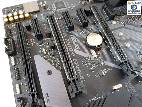 The Asus Rog Strix Z370 F Gaming Motherboard Review Page 3 Pci