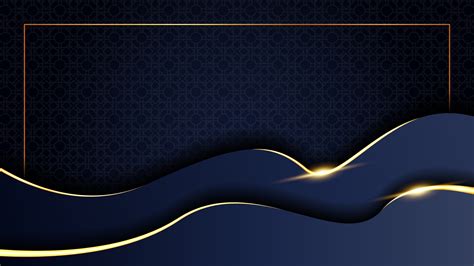 Gold And Blue Luxury Background In 3d Style 5218409 Vector Art At Vecteezy