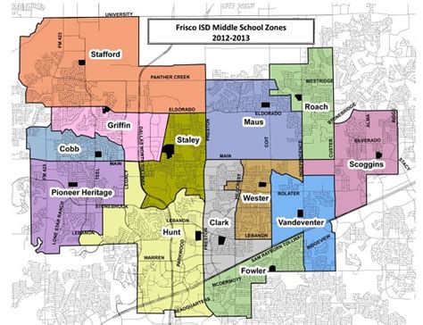 Frisco Isd District Maps Phillips Creek Ranch