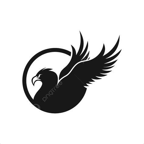 Gambar Desain Vektor Logo Elang Elang Burung Tanda Png Dan Vektor