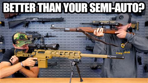 Why Are Bolt Action Rifles More Accurate Youtube