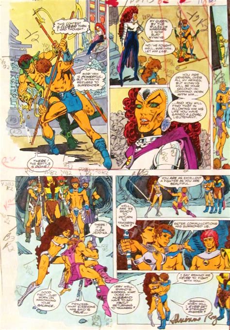 New Teen Titans Issue 22 Page 11 Lots Of Starfire Color