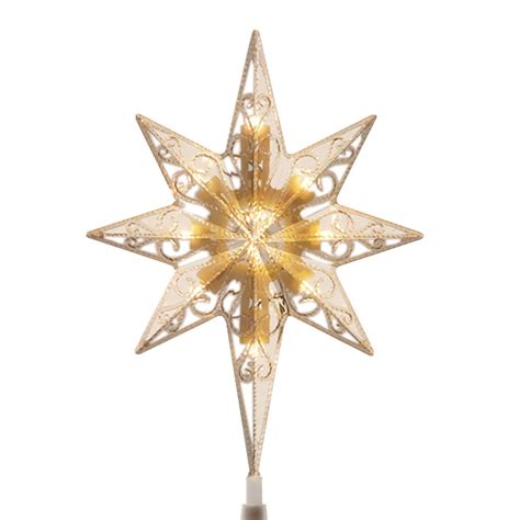 National Tree Company 11 In Color Changing Led Star Of Bethlehem