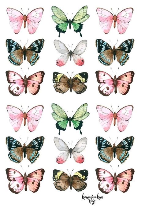 Pin De Sadaf En Ssss Pegatinas Imprimibles Mariposas Para Imprimir