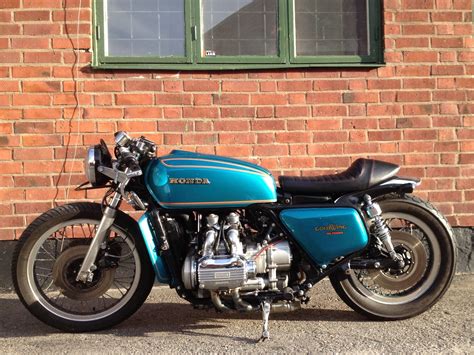 It had been faithful to its former owner for 35 years, and although it was time to move the bike. My ride. Honda GL1000 Goldwing. 1975. Cafe racer. | Bikes ...