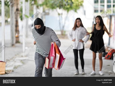 Thief Run Away After Image Photo Free Trial Bigstock