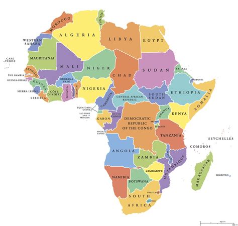 Sintético 105 Foto Mapa De Africa Con Nombres Y Capitales Alta Definición Completa 2k 4k