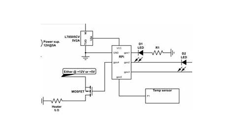 heatbed mosfet circuit diagram