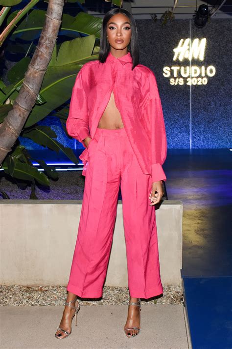 Jourdan Dunn Stunned In A Hot Pink Set While Out In Beverly Hills I