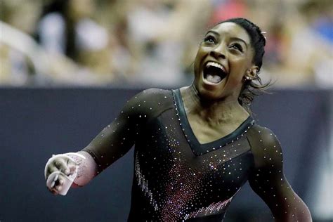 Simone Biles 6th National Title Comes With Triple Twist