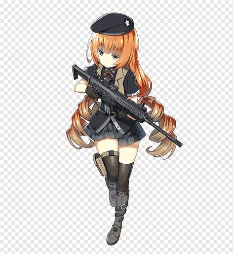Girls Frontline Beretta Arx160 Anime Ak 47 Military Woman Png Pngwing