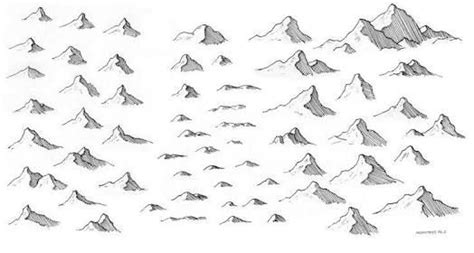 Image Result For How To Draw Mountains Mountain Drawing Fantasy Map