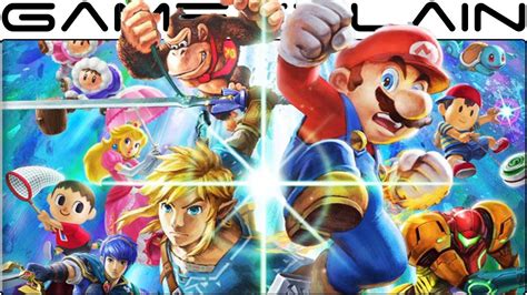 Super Smash Bros Ultimate Box Art Revealed E3 2018 Youtube