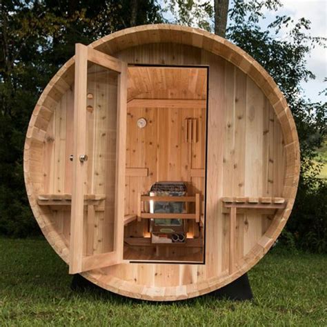 Almost Heaven Huntington 6 Person Outdoor Steam Sauna From