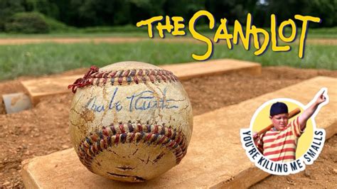 The Sandlot Babe Ruth Baseball Prop Replica Lets Make Youtube