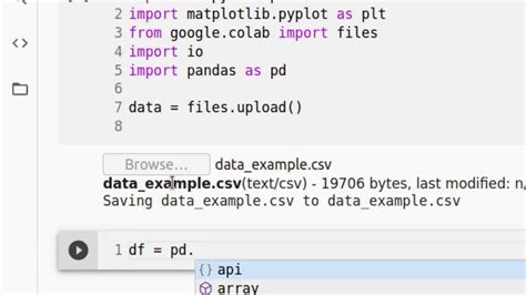 How To Import Csv Data Files Into A Colab Notebook Youtube