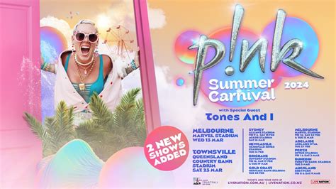 Pnk Adds Two New Shows To Massive Summer Carnival Tour And Announces