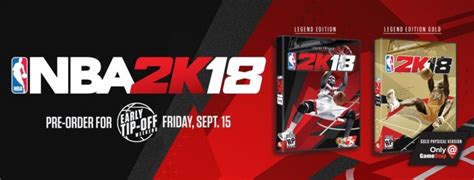 Nba 2k18 Release Date News Legend Edition Cover To Feature