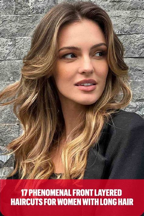 Sexy Blonde Balayage Front Layers For Long Hair Choppy Layered Haircuts Layered Haircuts For