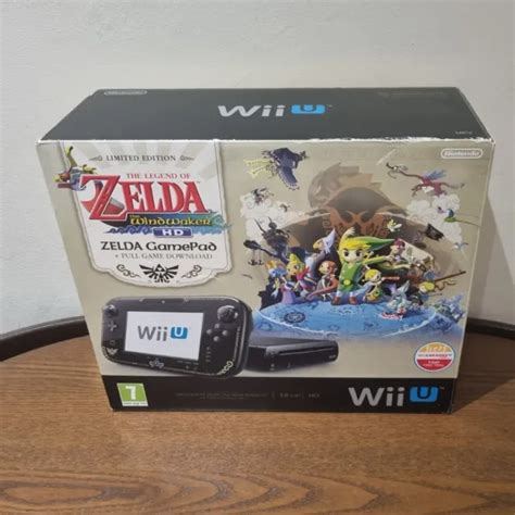 Limited Edition Nintendo Wii U Legend Of Zelda 32gb Boxed £21999