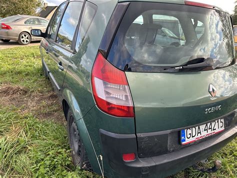 Renault Scenic II 1 9 Dci 2004r Niski Przebieg Nie Czyta Karty Gdynia