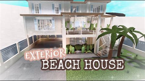 Bloxburg Beach House Aesthetic