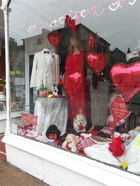 Valentines Day Valentines Window Display Shop Window Displays