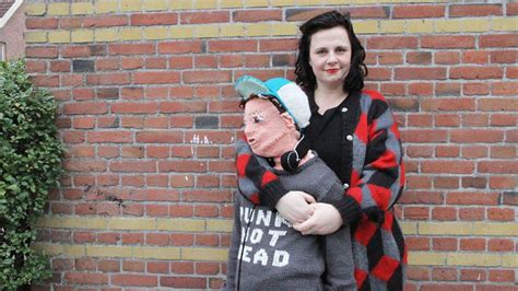 A Mom Got Tired Of Her Teenage Sons Not Cuddling So She Knit A New Son Who Will
