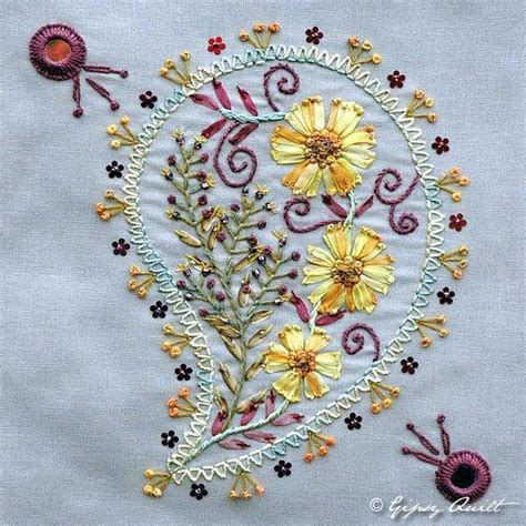 10 Outstanding Crewel Embroidery Seed Stitch Gradient Leaves Ideas 6d3