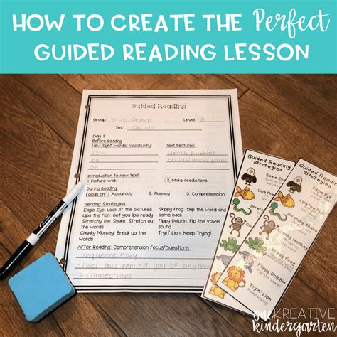 How To Create The Perfect Guided Reading Lesson One Kreative Kindergarten