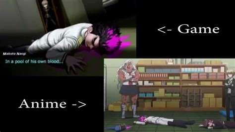 Maybe you would like to learn more about one of these? Dangan Ronpa - Kiyotaka Ishimaru's Death Comparison! (PSP ...