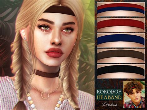 Kokobop Headband By Pralinesims At Tsr Sims 4 Updates