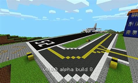Mcpe 080 Map Multiplayer Town Minecraft Map