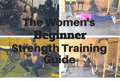 The Womens Beginner Strength Training Guide