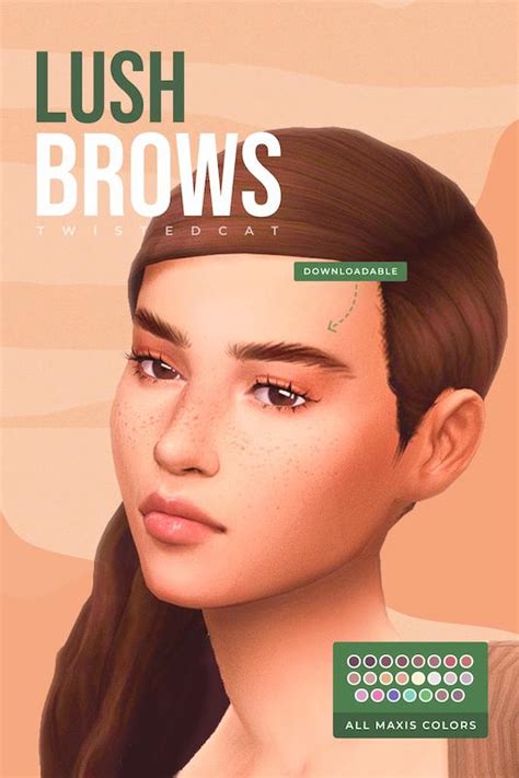 21 Absolute Best Sims 4 Eyebrows You Need In Your Cc Folder Must