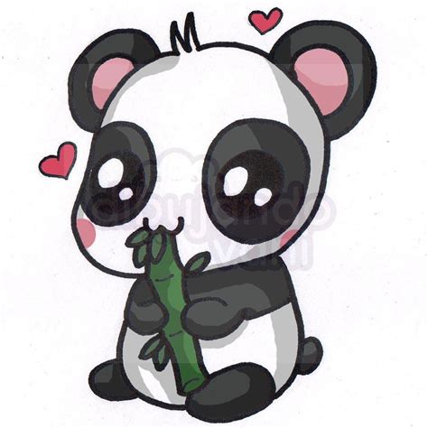Panda Kawaii Dibujando Con Vani
