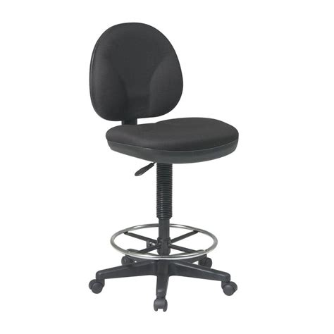 Office Star Products Sculptured Seat And Back Drafting Chair Dc550 231