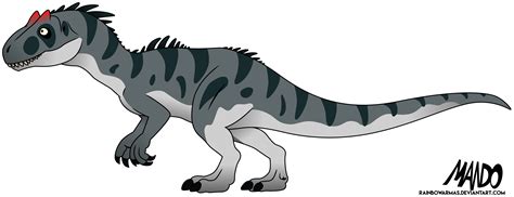 allosaurus by rainbowarmas on deviantart