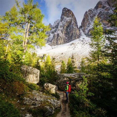 Val Di Funes Villnösstal Dolomites Italy Essential