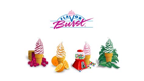 Flavor Burst Ice Cream System Flavors Taylor Freezer