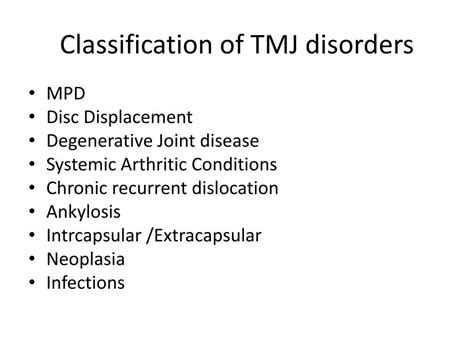 Ppt Management Of Tmj Disorders Powerpoint Presentation Free Download Id2176712
