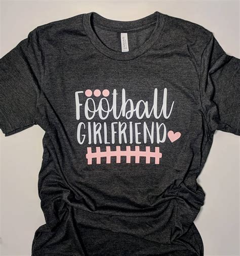 pin on football girlfriend shirts