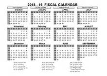 Download or print fiscal year calendar template with 2021 holidays. 2018 Fiscal Year Calendar Template - Printable Free Templates