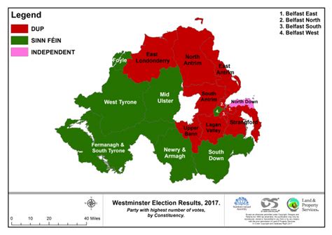 Map Of Northern Ireland Constituencies