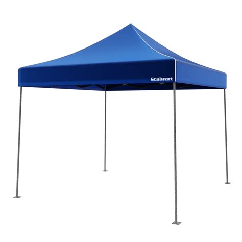 Blue 10 X 10 Outdoor Portable Canopy Tent Shelter Sun Shade Camping