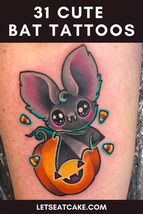 31 Bat Tattoos That Say I Am The Night But Also Very Cute Darcy