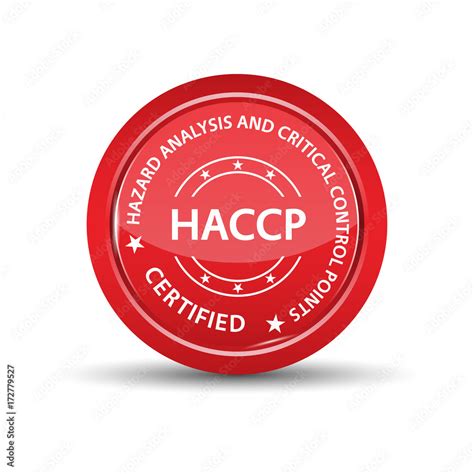 Haccp Hazard Analysis And Critical Control Points Stamp Haccp Icon