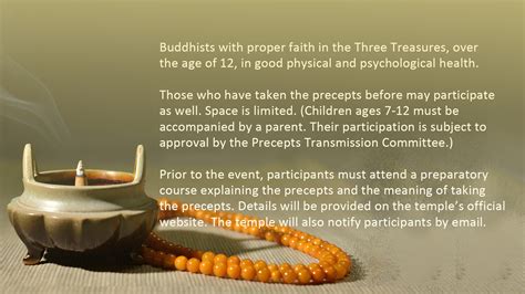 five precepts lay bodhisattva precepts transmission ceremony 加拿大靈巖山寺