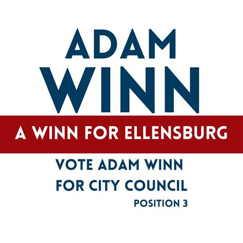 Adam Winn Ellensburg City Council
